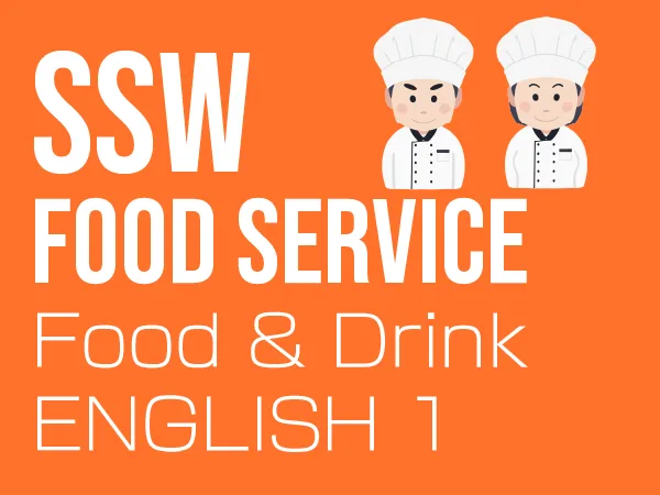 Specified Skilled Worker (SSW) Food Service Industry Prometric Food & Drink English 1